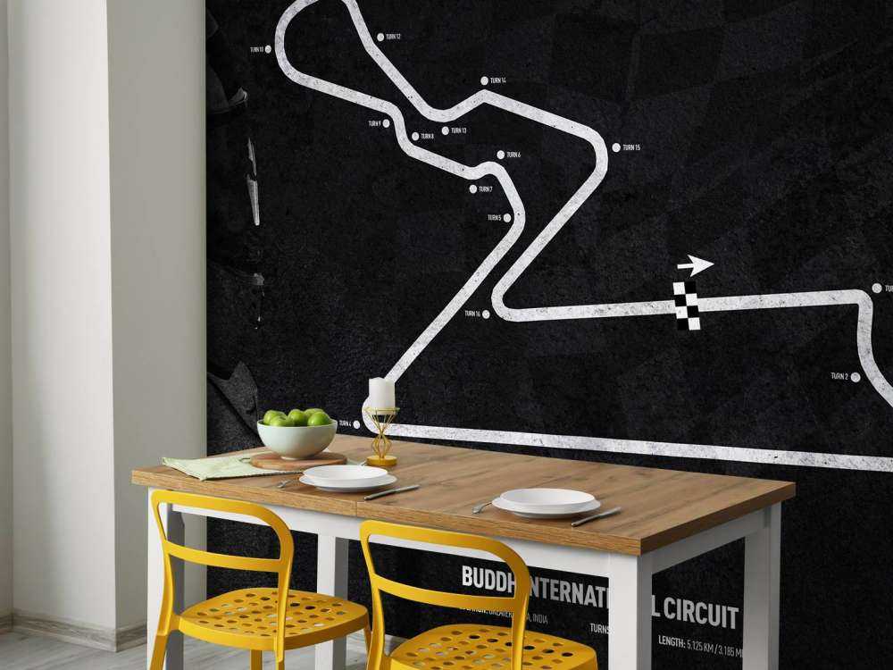 Formule 1 circuit - Buddh International Circuit - India