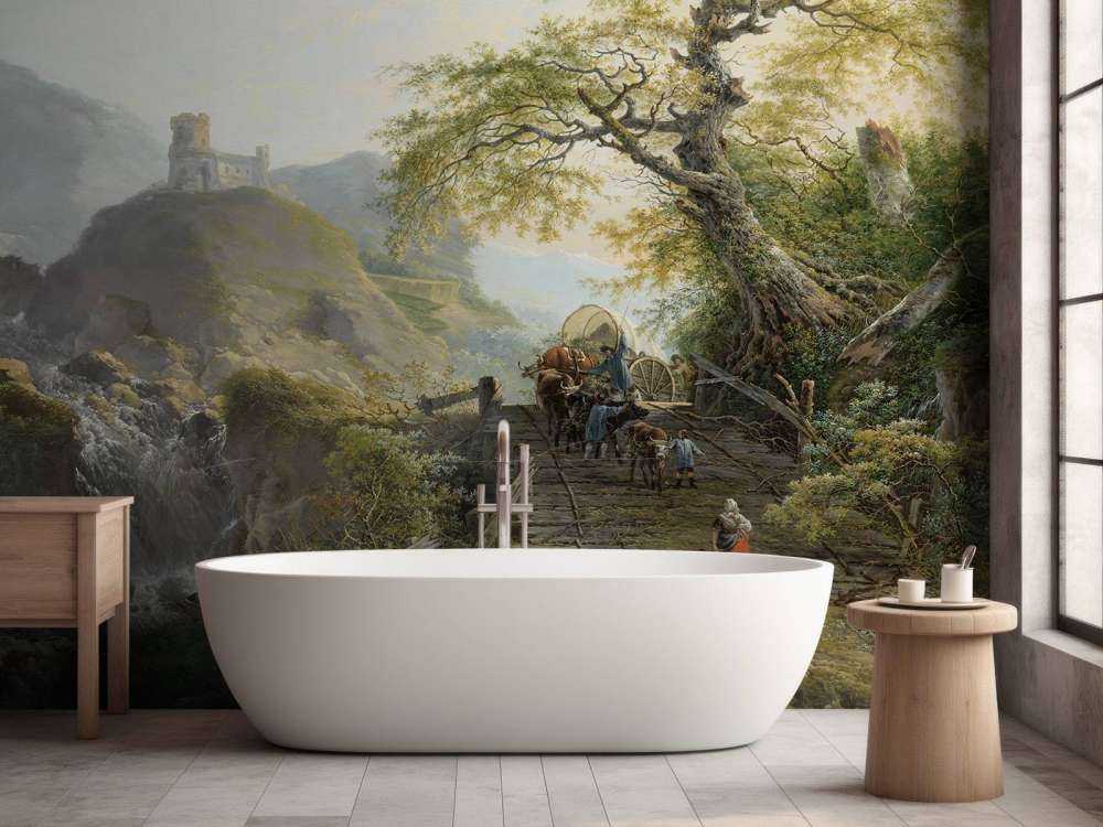 Paysage de montagne près de Düsseldorf