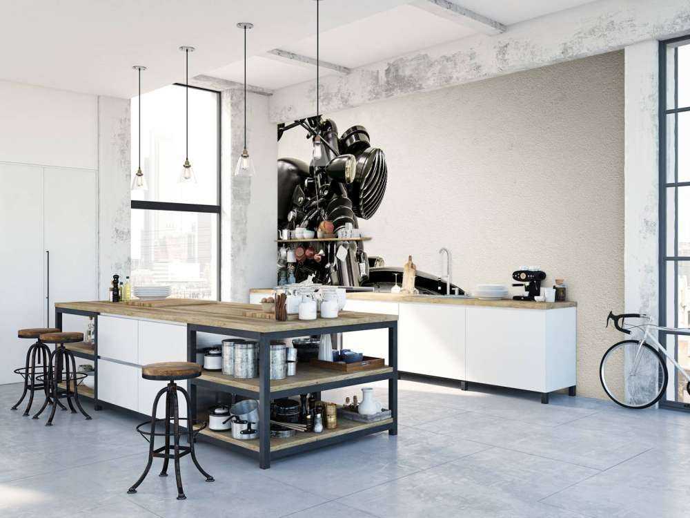 Gros plan sur le moteur