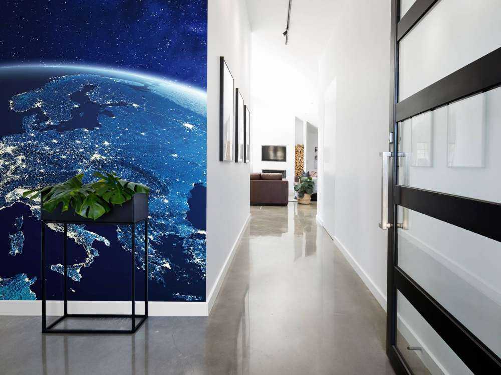 Le monde en 3D la nuit