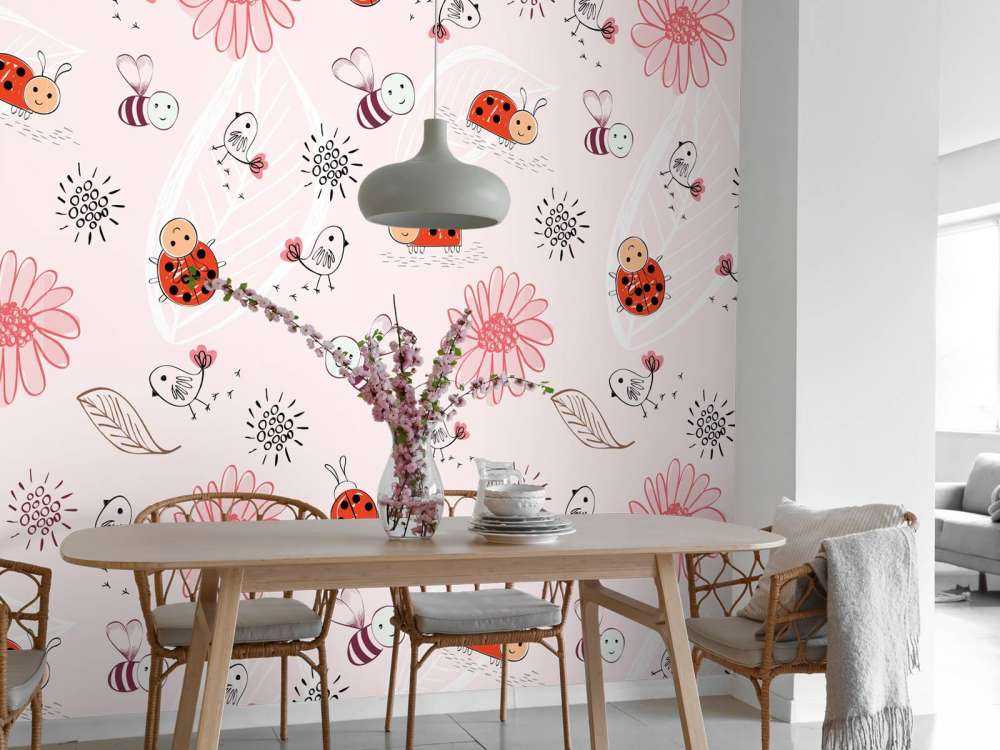 Fleurs et abeilles