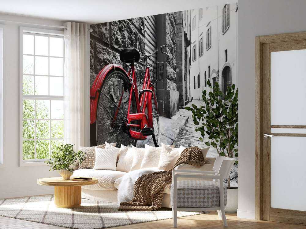 Vélo rouge