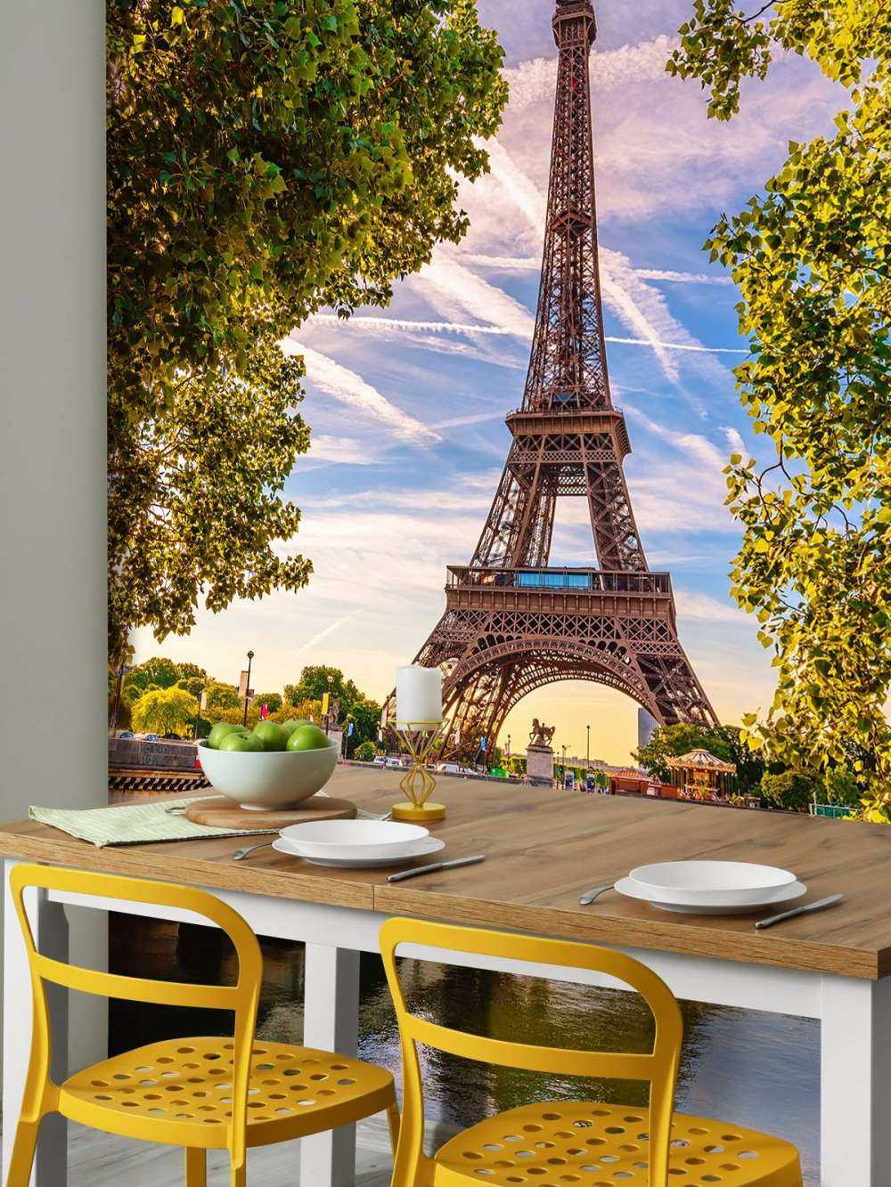 La Tour Eiffel et la Seine