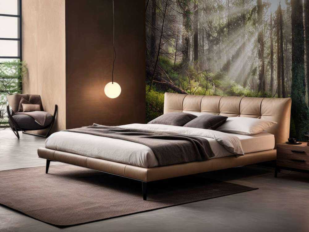 Forêt d'automne ensoleillée