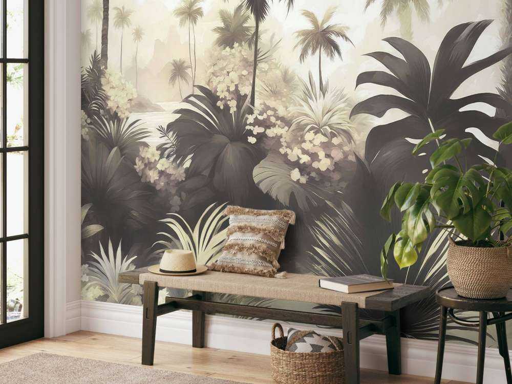 Souffle des tropiques Vert Foncé