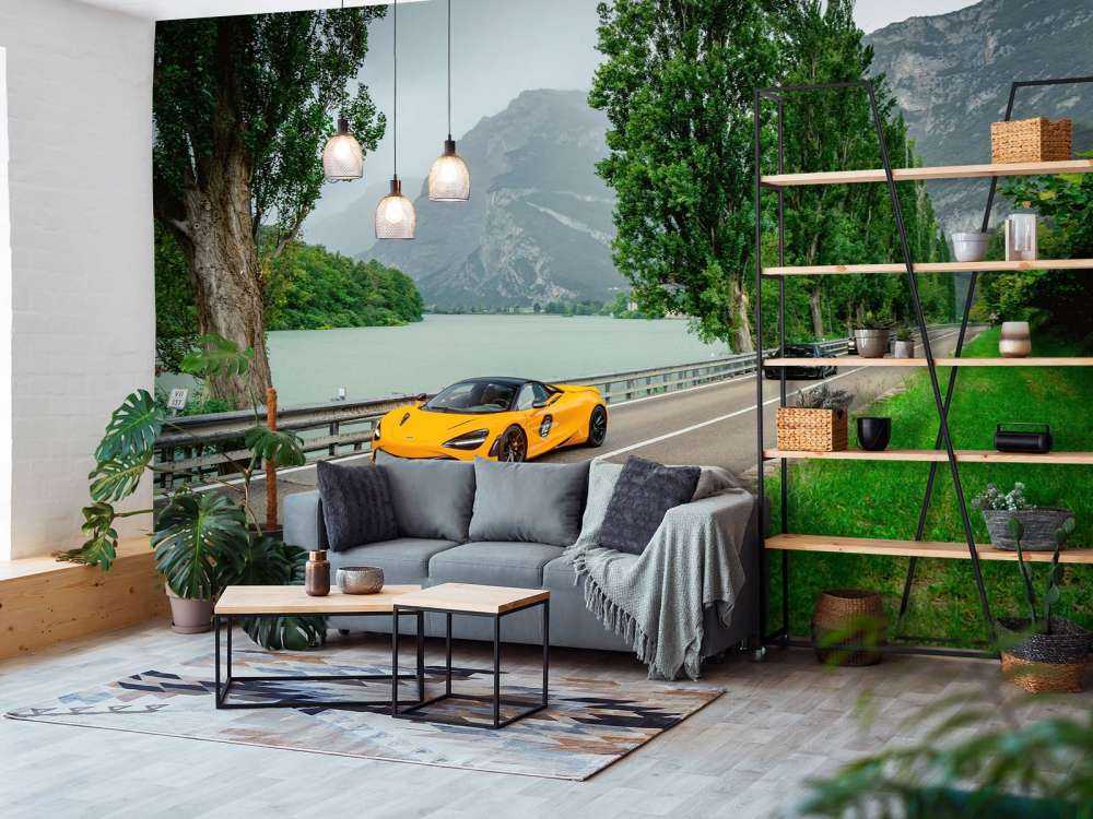 Rit à travers les Alpes le long du lac