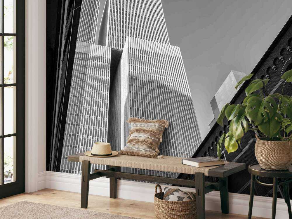 Contraste architectonique à Rotterdam