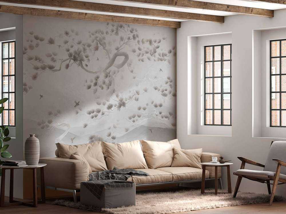 Art de l'arbre en fleurs