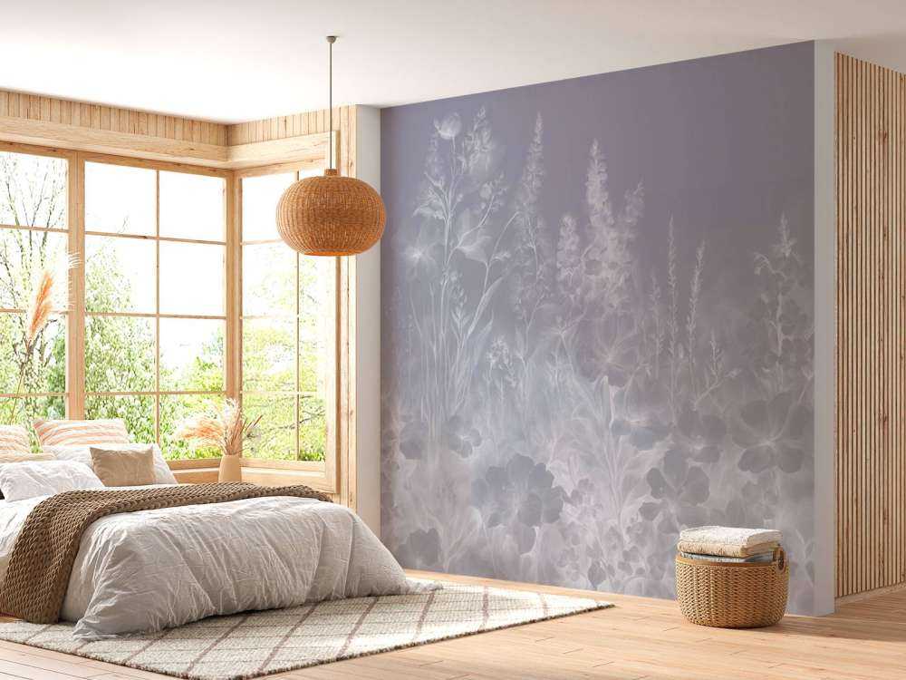 Jardin anglais tendre - violet