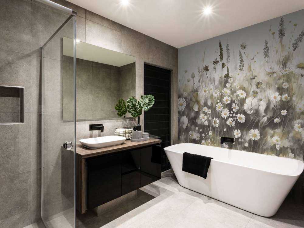 Végétation luxuriante de l'été taupe chaud