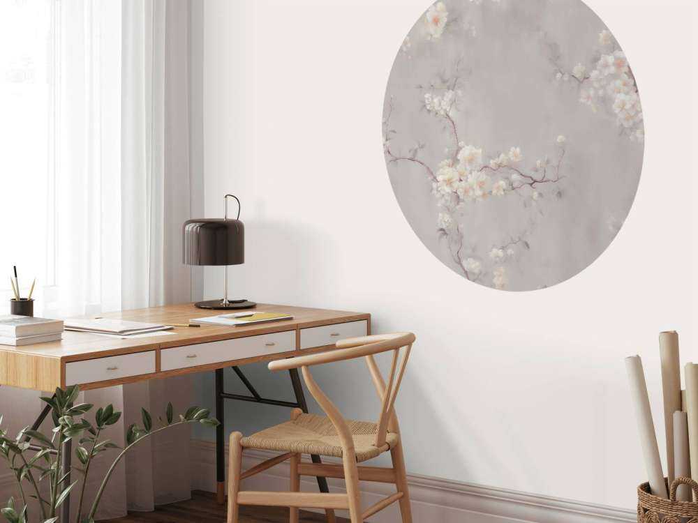 Branches de fleurs taupe adorables