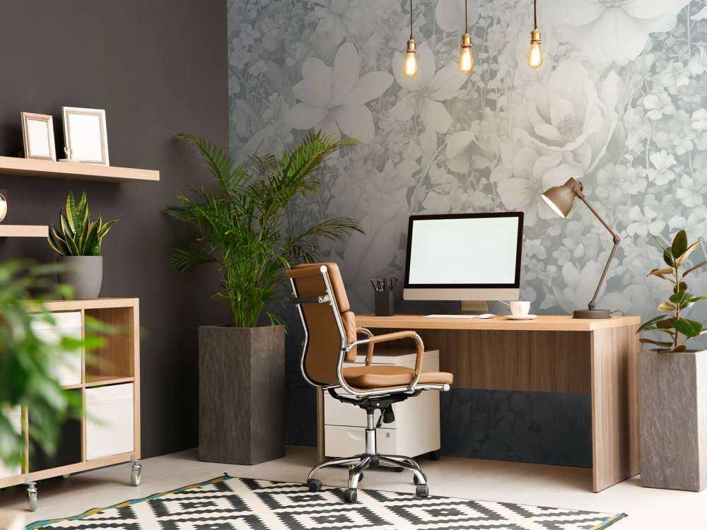 Festival de fleurs sans couture - bleu ciel