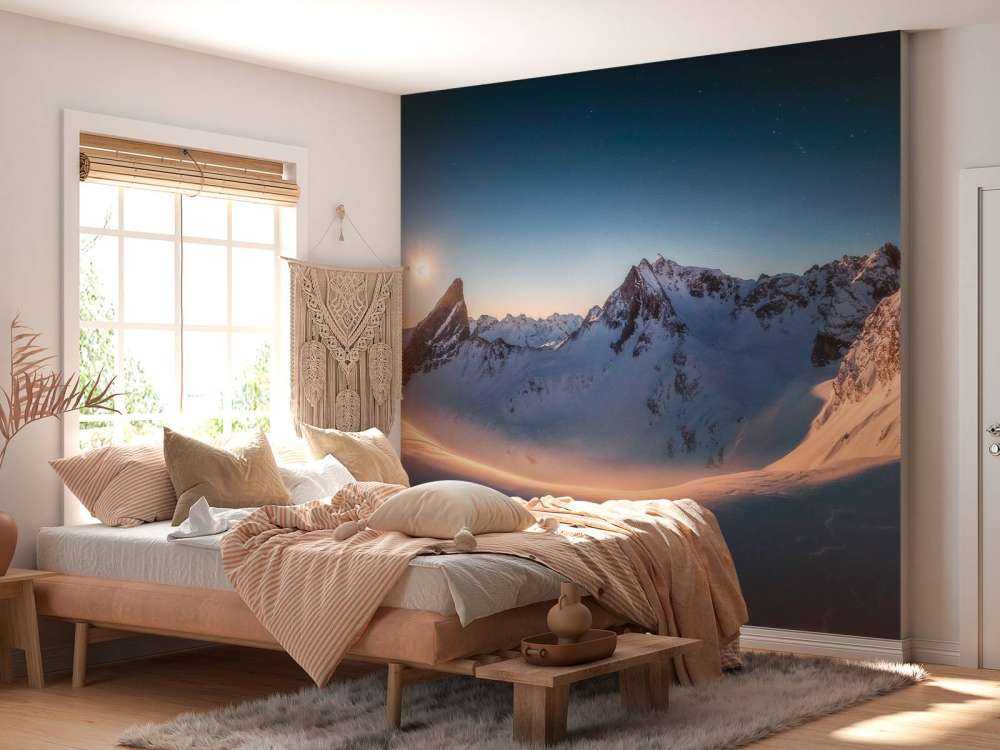 Lumière de lune sur un col silencieux