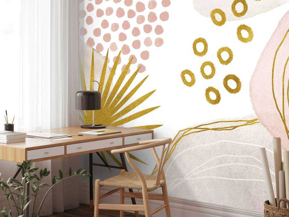 Vibes tropicales bohème glamour doré