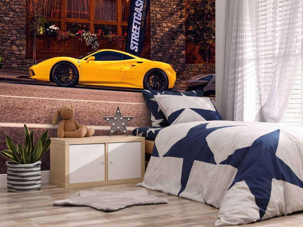 Voitures exclusives au chalet en bois