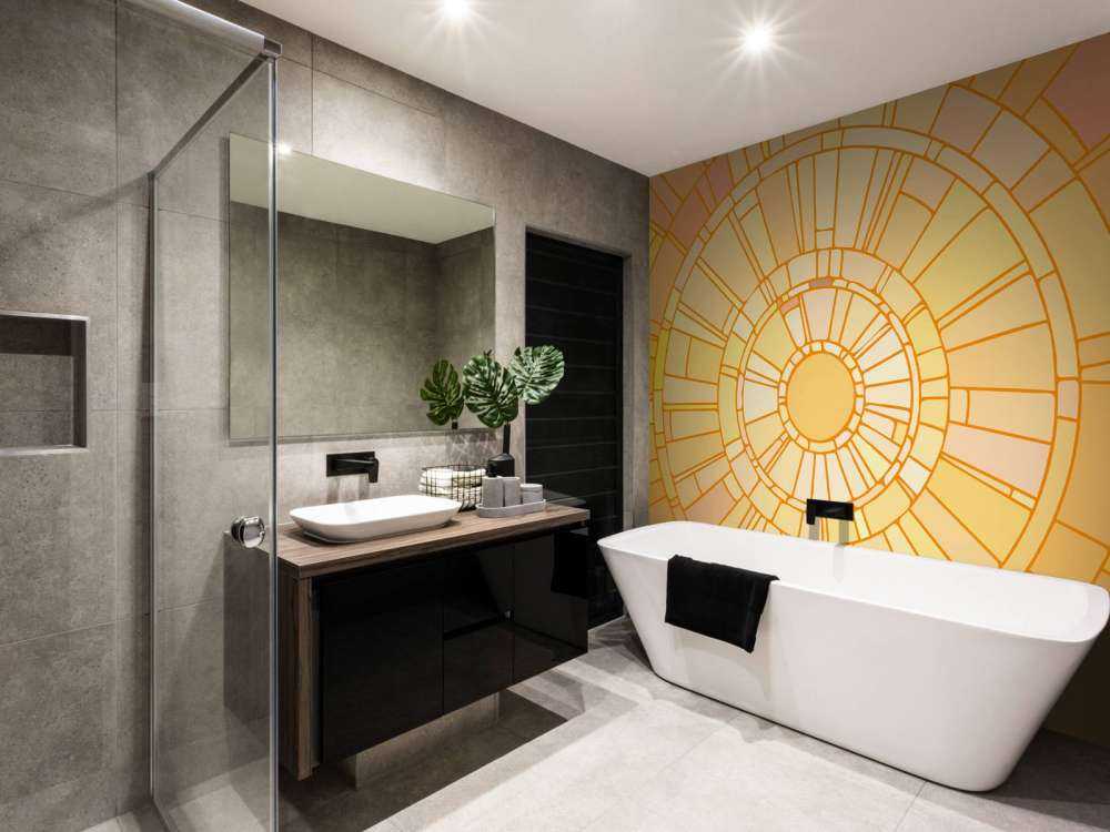 Mosaïque rayons de soleil