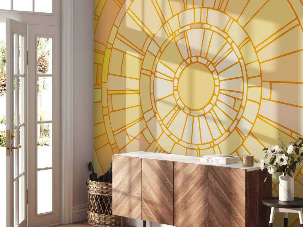 Mosaïque rayons de soleil