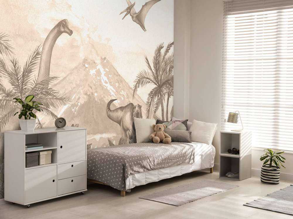 Divers dino's en taupe