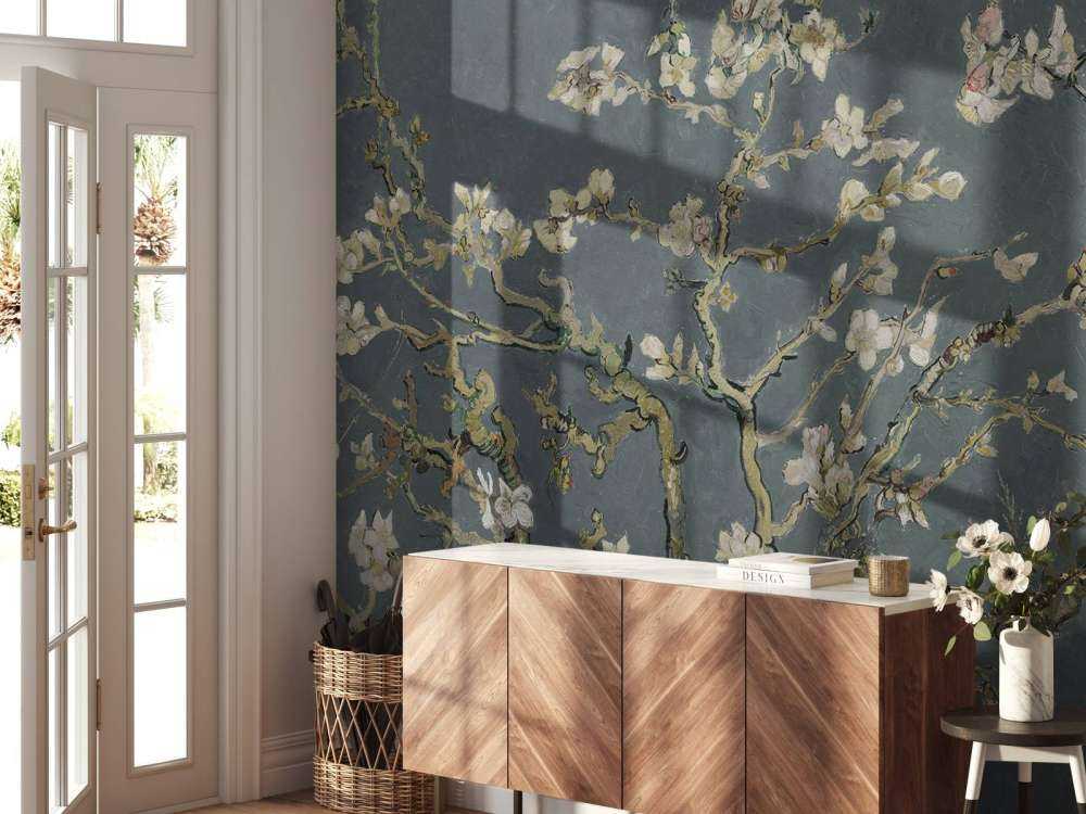 Fleur d'amandier en fleur