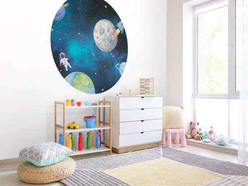 Aventure Stellaire en Bleu Nuit