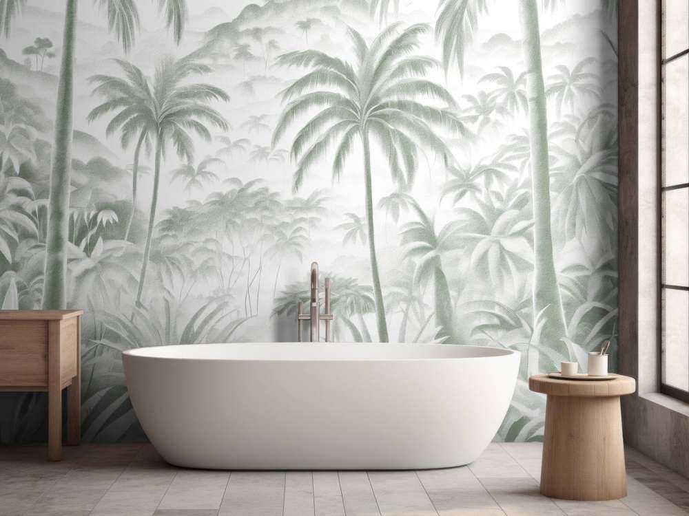 Oasis Tropicale de Montagne, vert