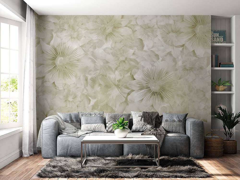 Élégance Aquarelle Botanique Sable Chaud