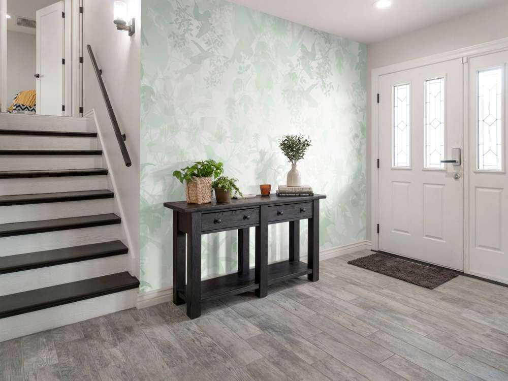 Symphonie de jardin en vert