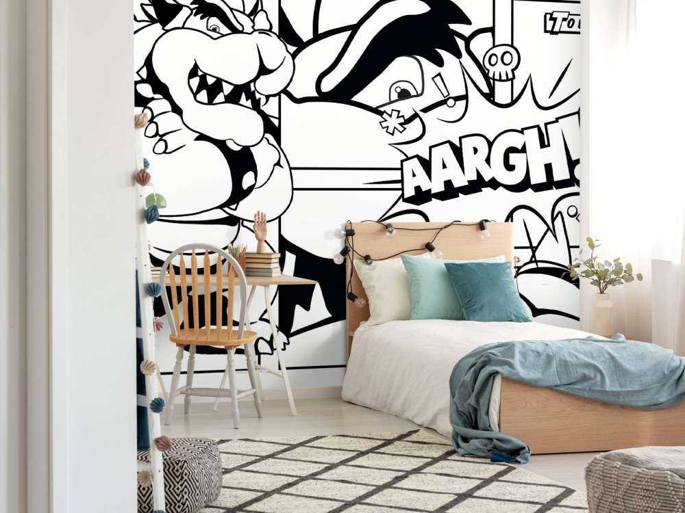 Monsterkracht dans les scènes de bande dessinée