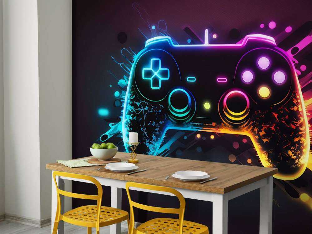 Explosion de jeux néon