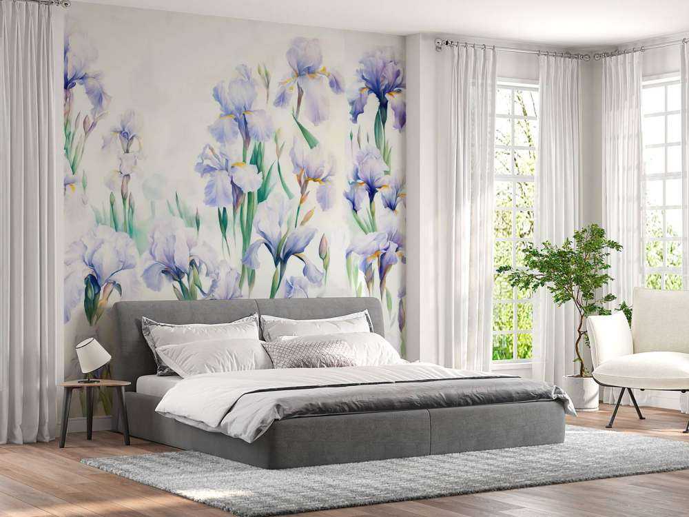 Iris dansent pastel sans couture