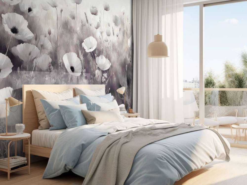 Danse de fleurs sauvages - noir