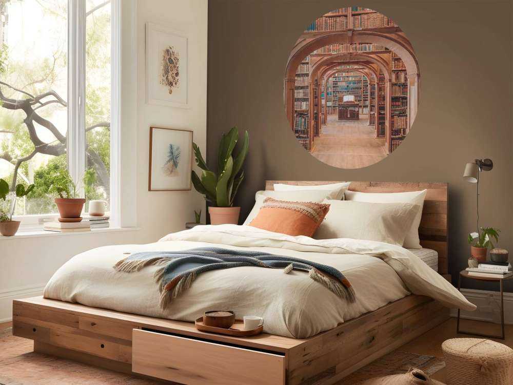 Galerie de livres en bois