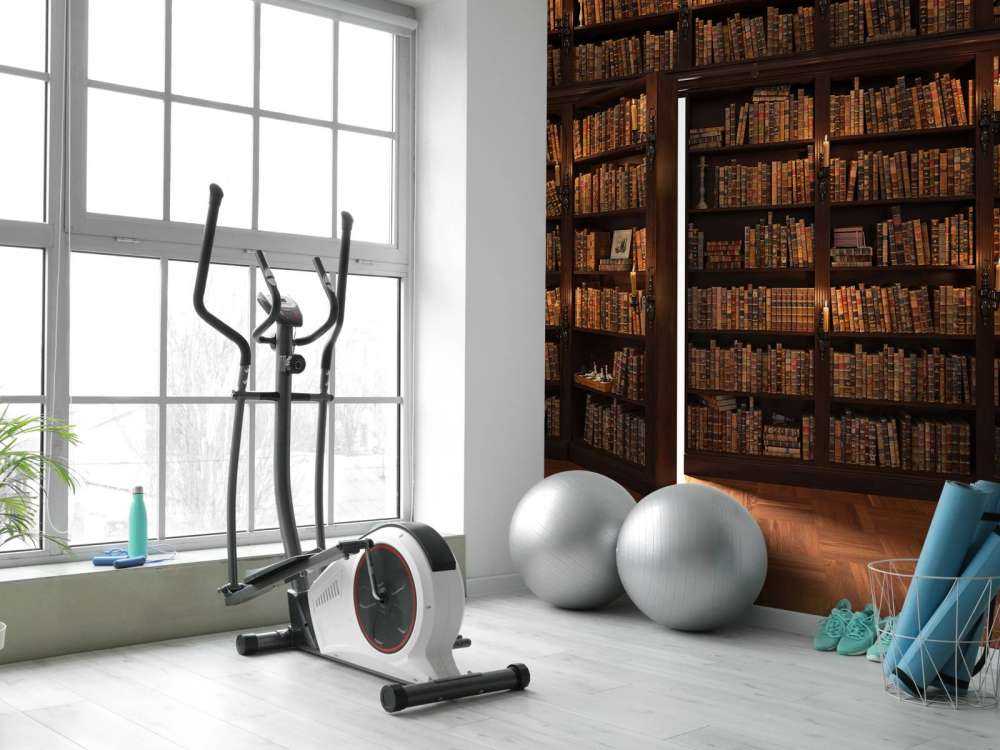 Bibliothèque secrète avec porte cachée