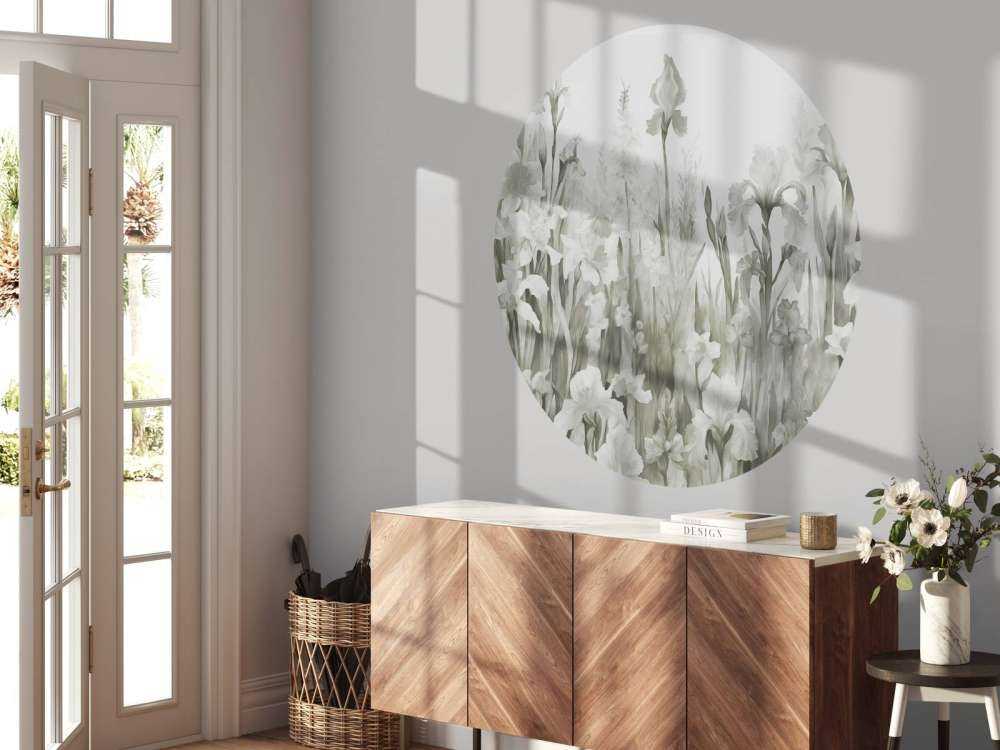 Printemps parfumé - gris