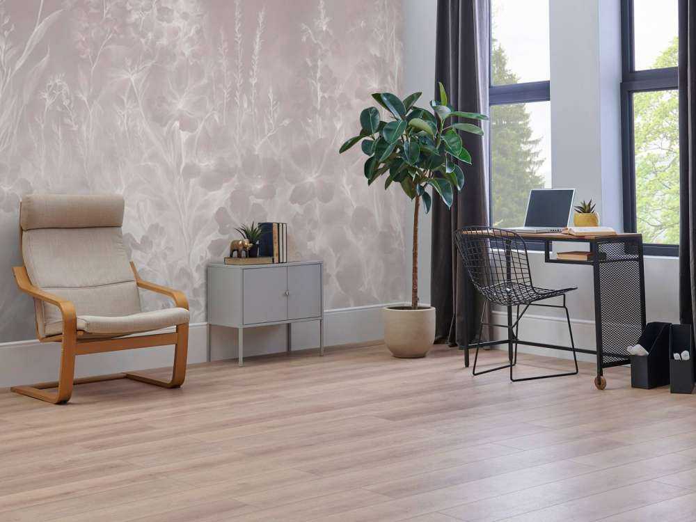 Jardin anglais tendre - rose