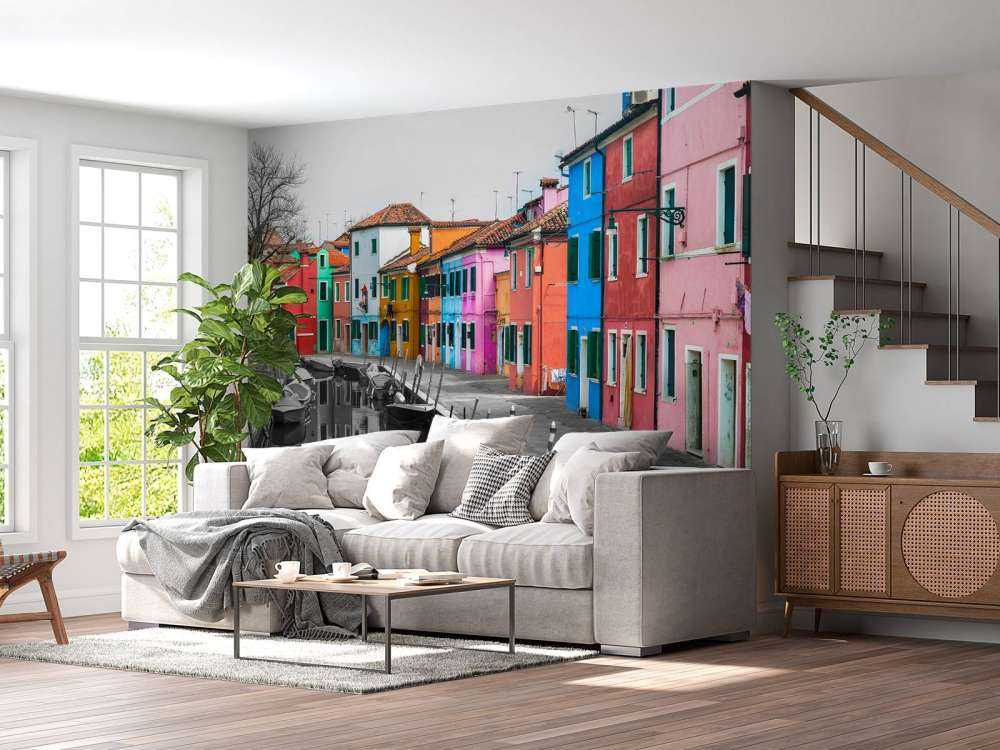 Maisons de pêcheurs colorées