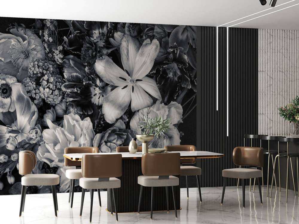 Bouquet de fleurs différentes