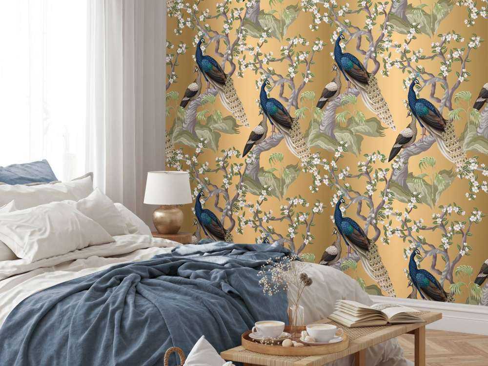 Chuchotements de Paon dans l'Oasis