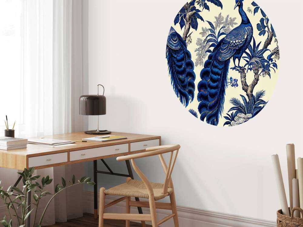 Splendeur&#x20;du&#x20;paon&#x20;bleu&#x20;royal