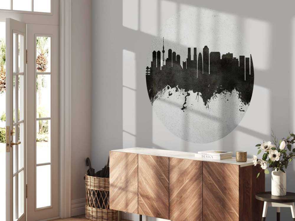 Aquarelle skyline, Tokyo