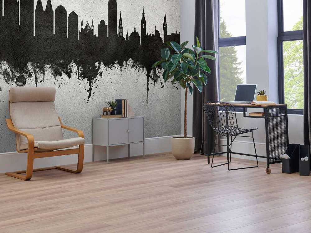 Aquarelle skyline, La Haye