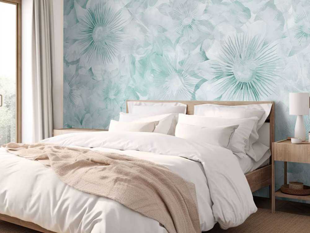 Élégance Botanique Aquarelle Menthe Glacée
