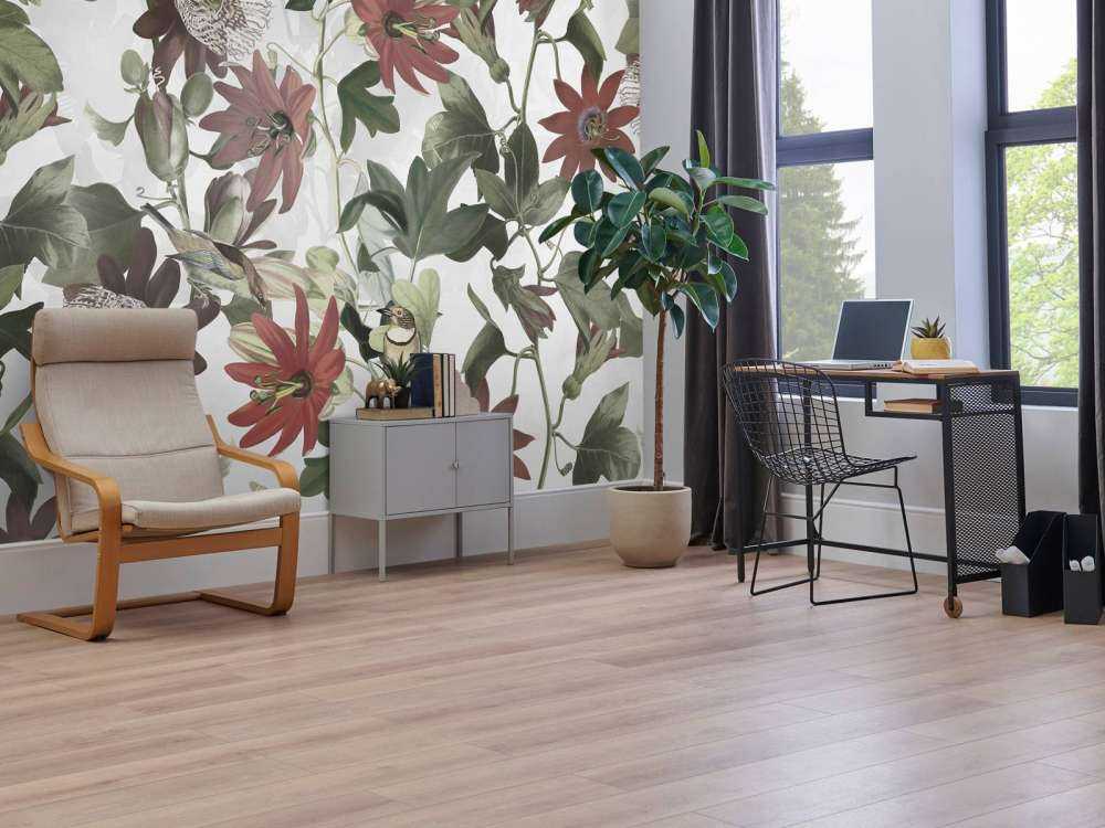 Sept oiseaux dans un feuillage enchanté - Ivoire