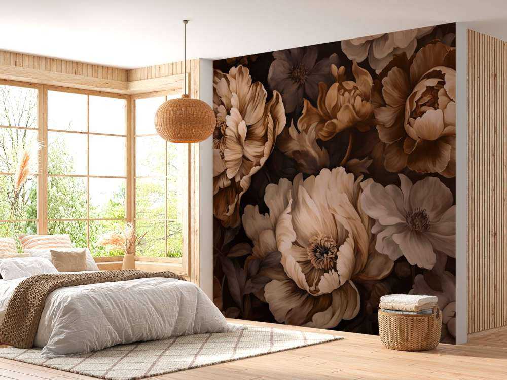 Regency vibe floral opulence amber elegance