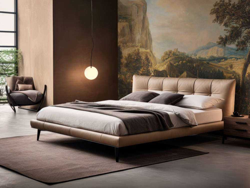 Paysage montagneux avec pêcheur