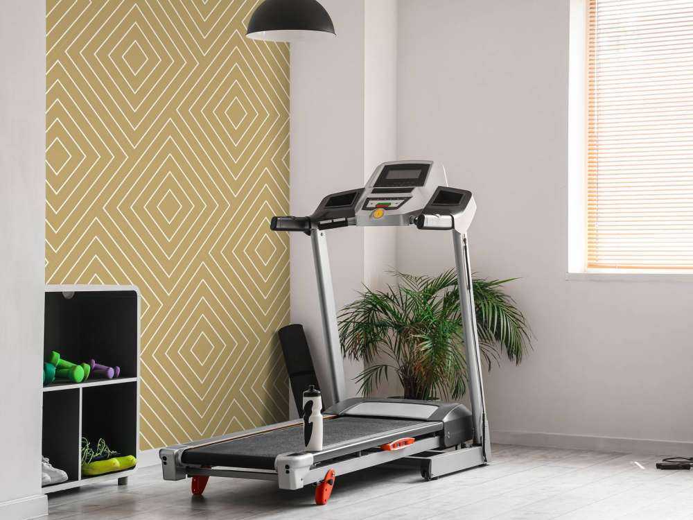 Motif en chevron, or