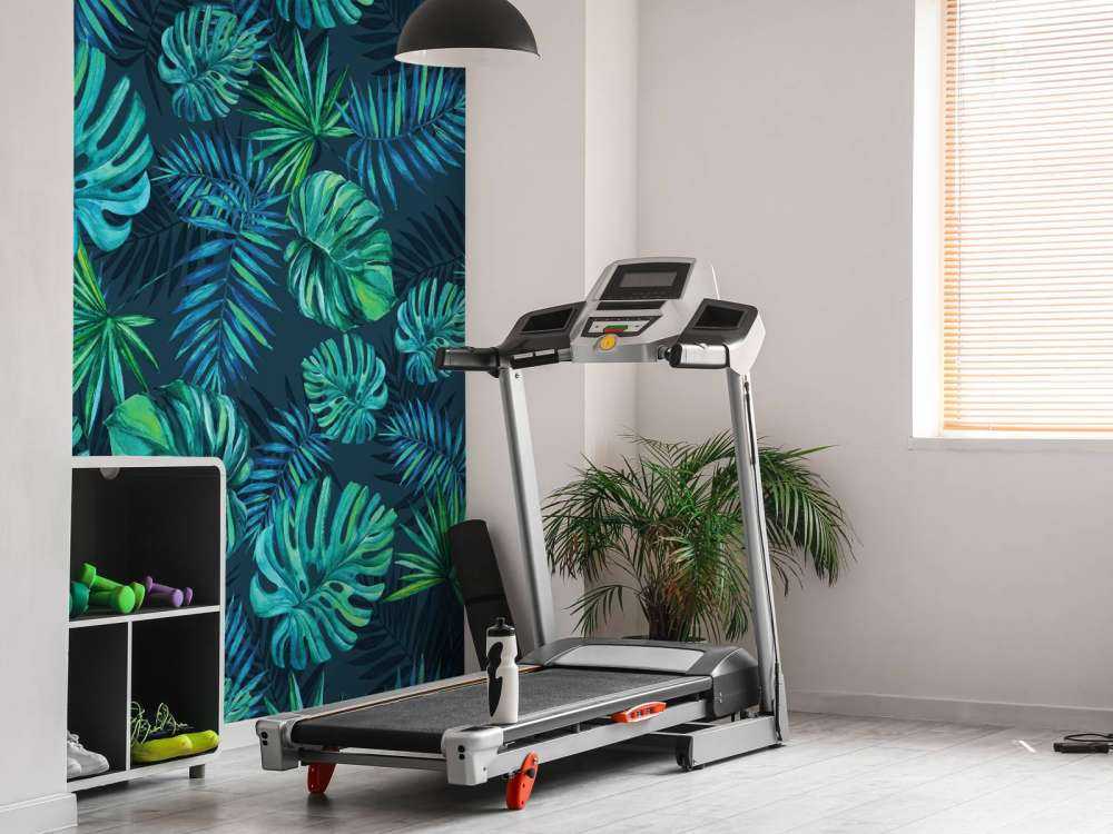 Plantes tropicales en aquarelle