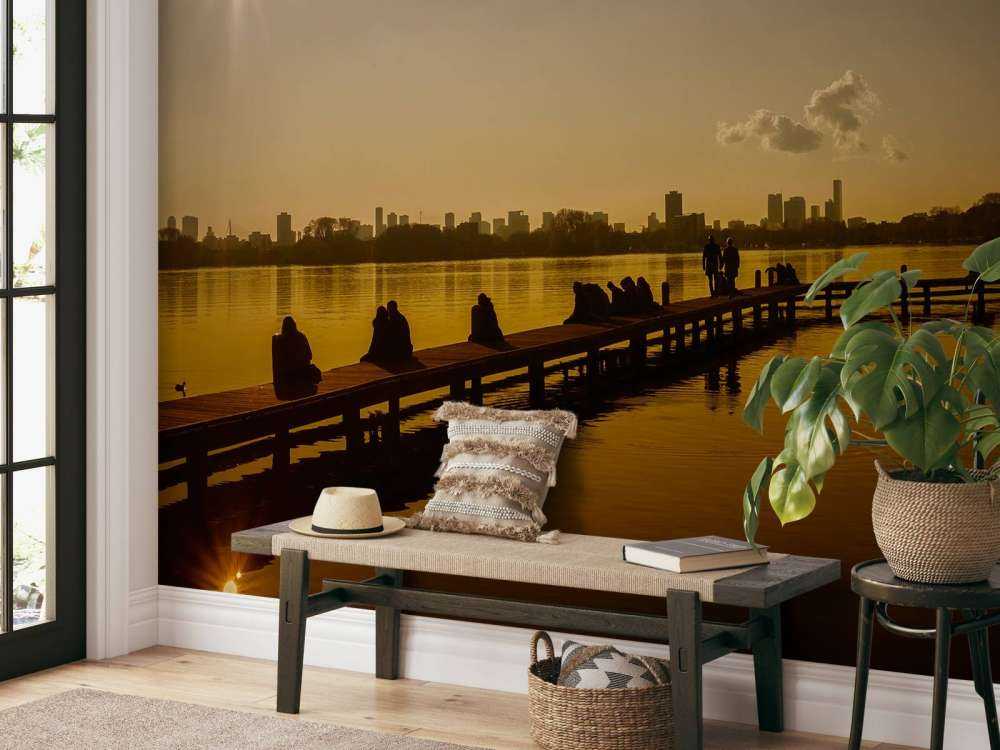 Détente au Kralingse Plas à Rotterdam 