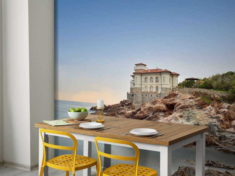 Château sur la côte