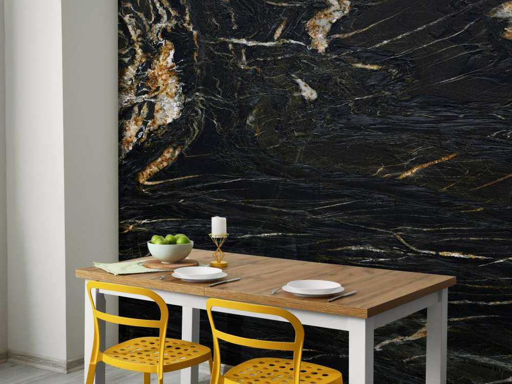 Marbre avec structure